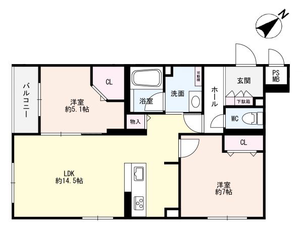 北海道札幌市西区の不動産 8 3W2(a) HACHI SANWESTNY｜賃貸住宅・賃貸